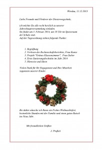 Einladung